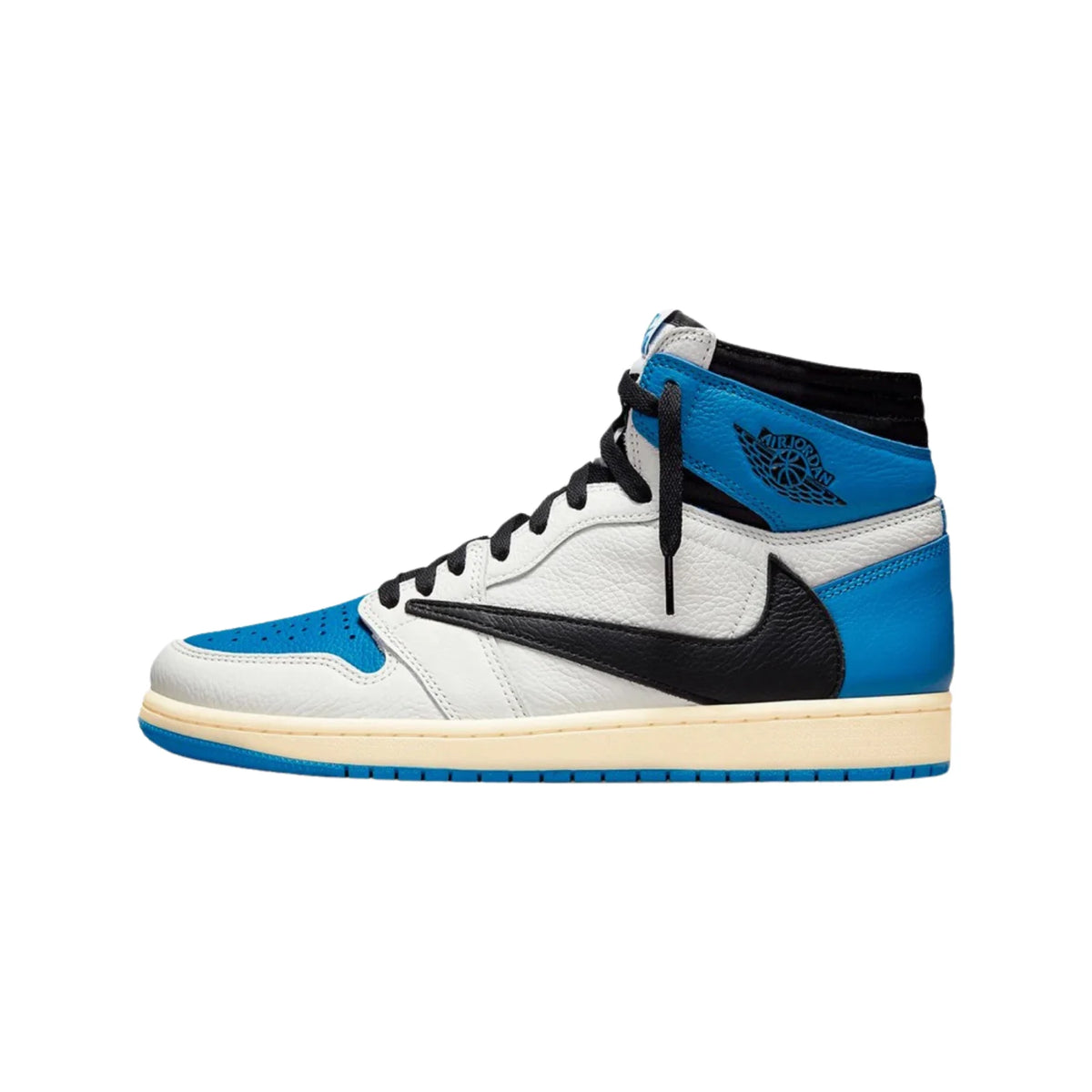 Jordan 1 Retro High OG SP Travis Scott Fragment Military Blue