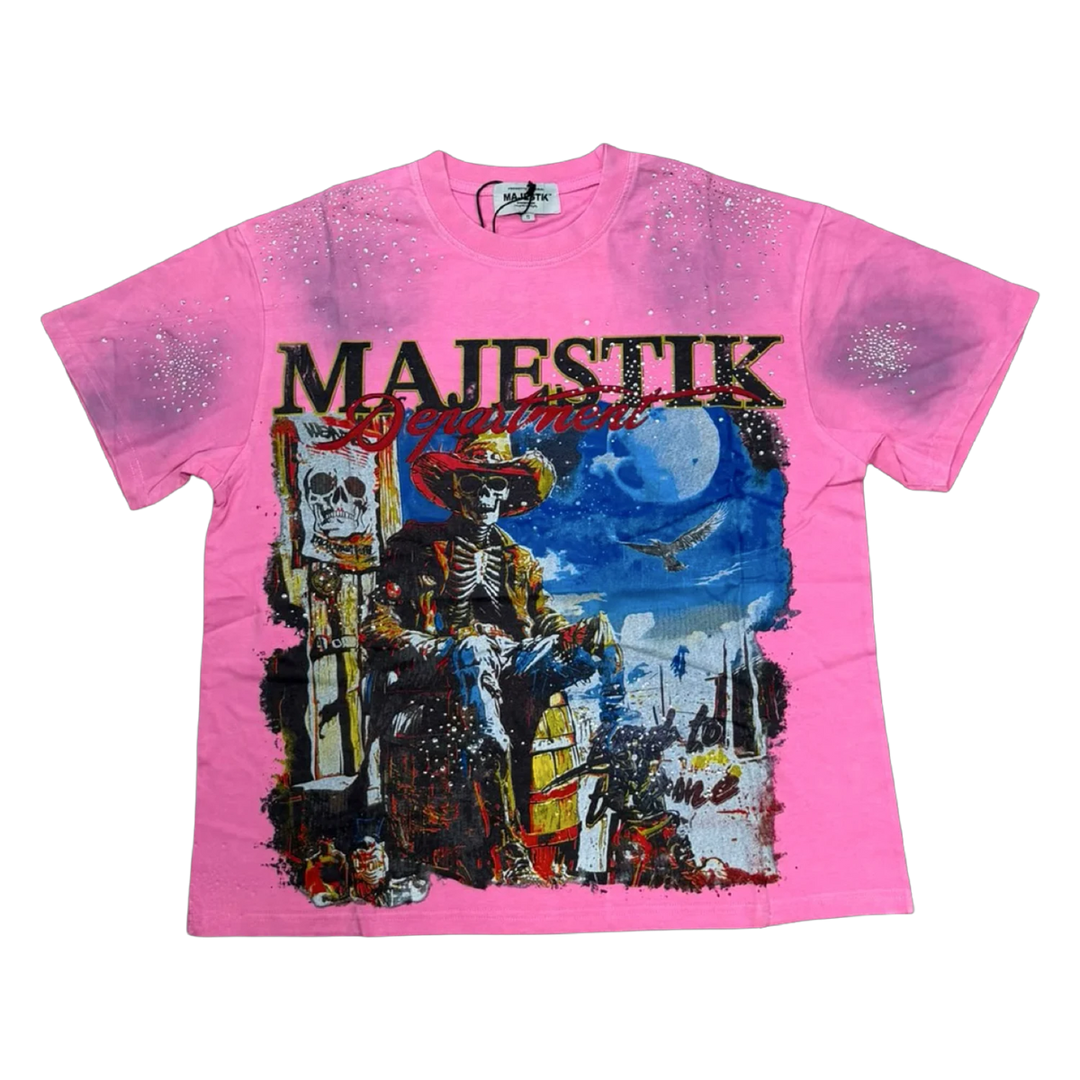 Majestik Space Bandits Tee — Pink