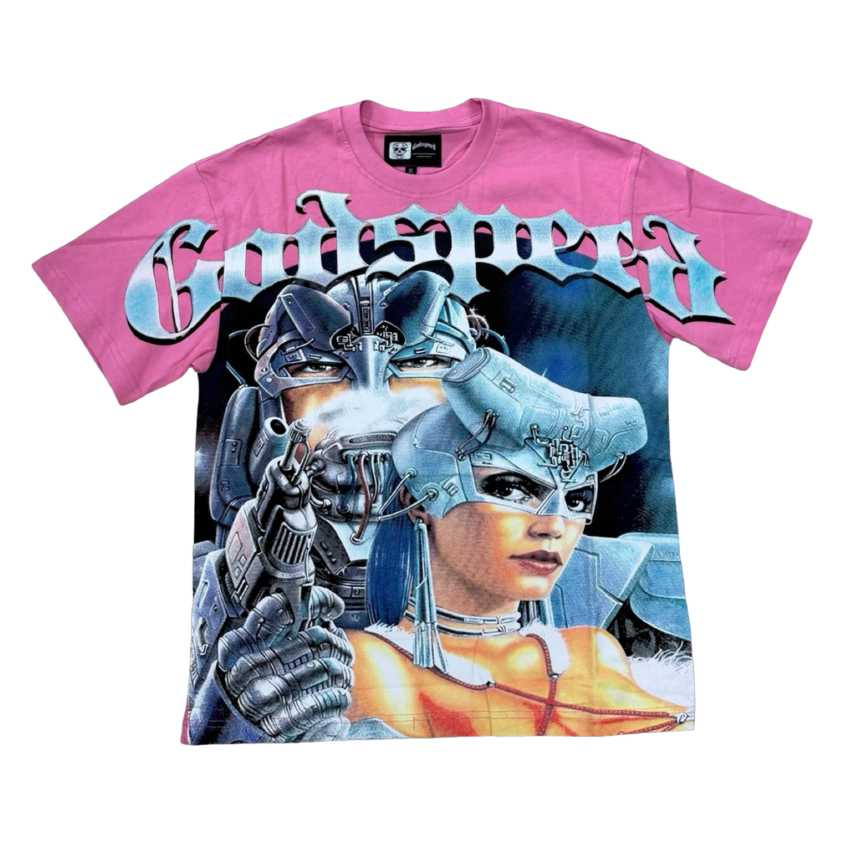 Godspeed Armored Warrior Tee — Pink