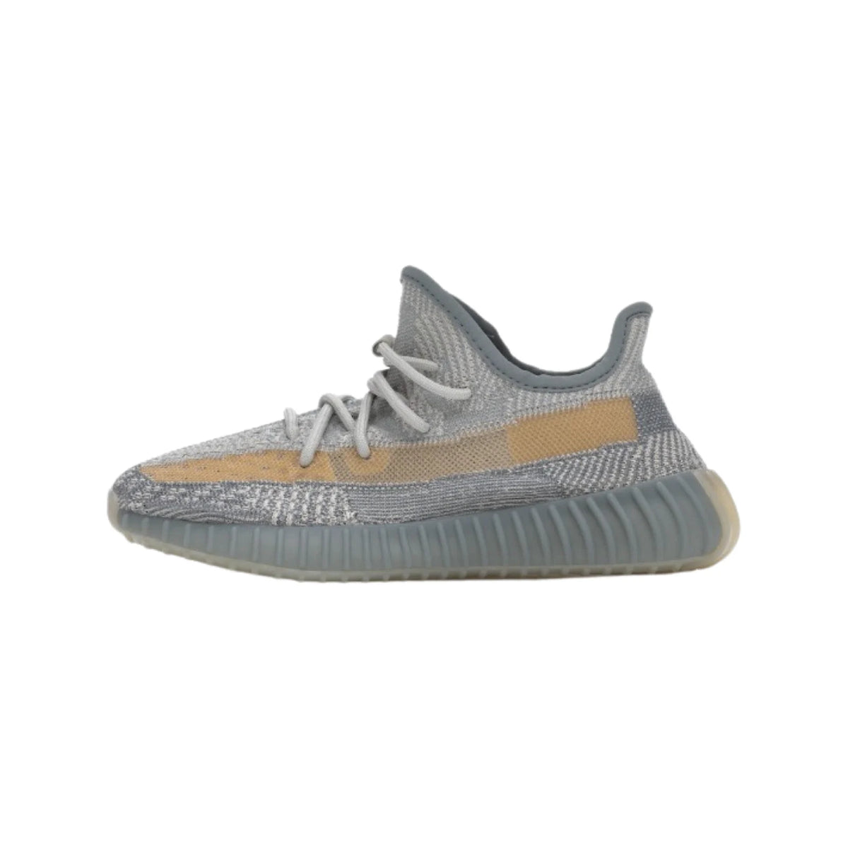 Adidas Yeezy Boost 350 V2 Israfil Grey Yellow Shoes FZ5421