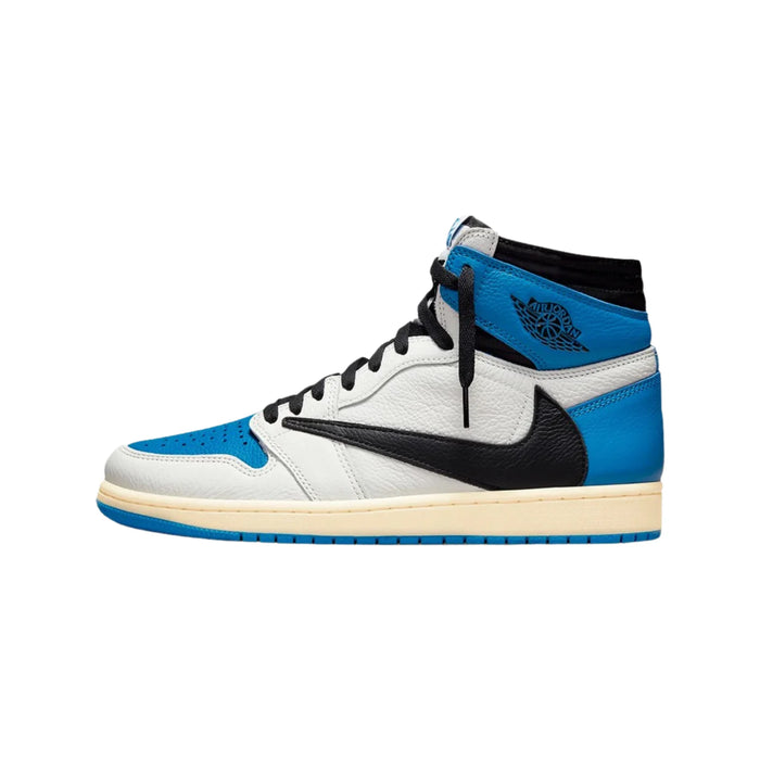Jordan 1 Retro High OG SP Travis Scott Fragment Military Blue