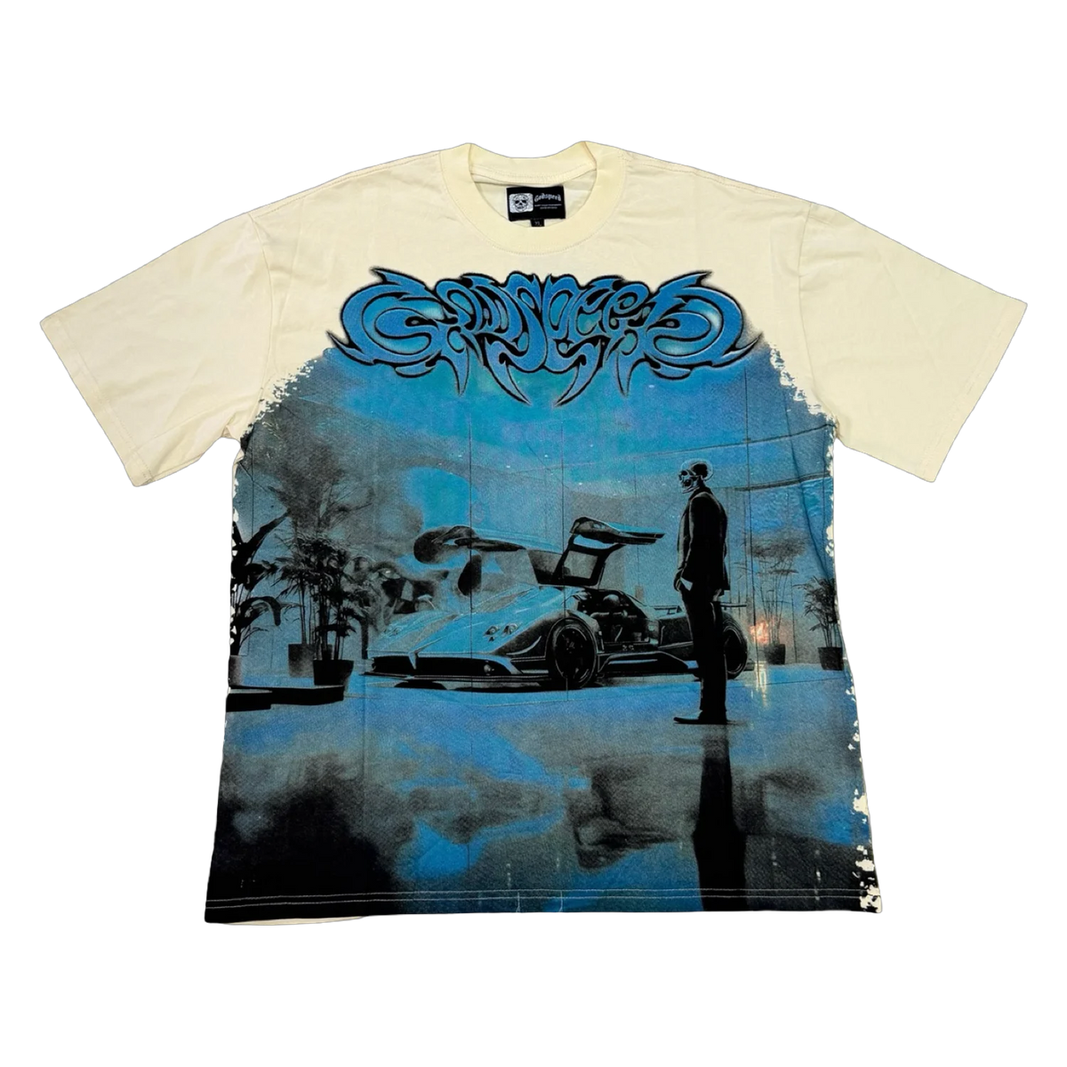 Godspeed Silhouette Tee — Cream