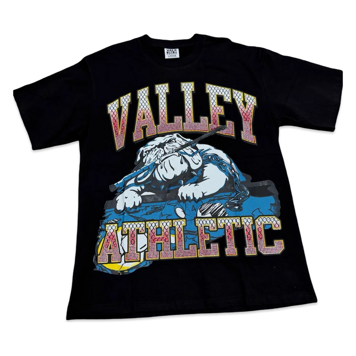 Valley Athletic Bulldog Tee — Black