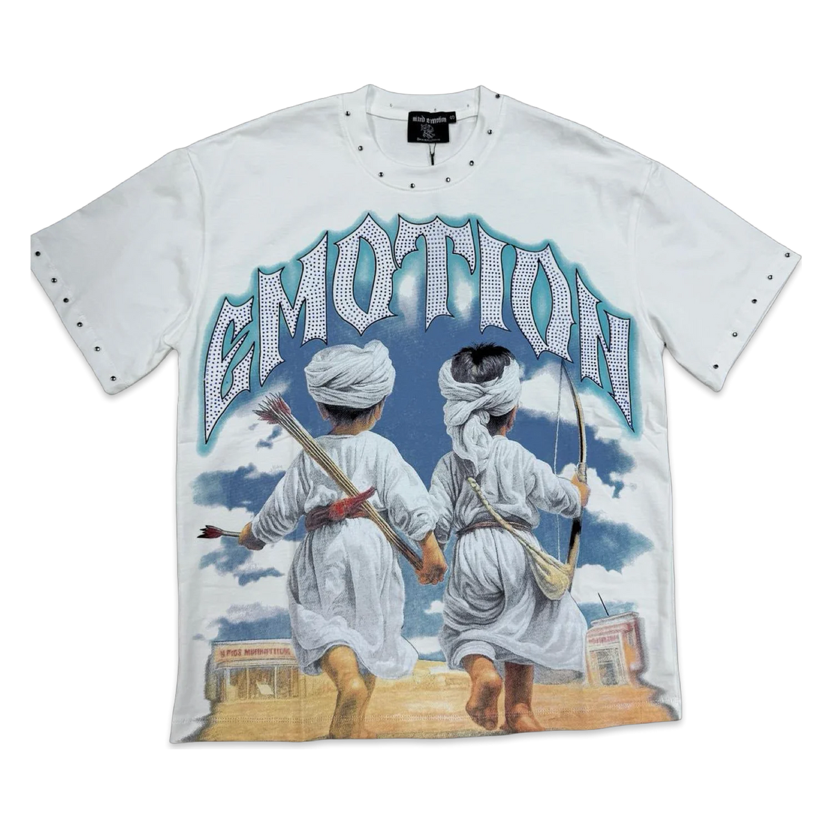 Mixed Emotion Desert Travelers Tee — Cream